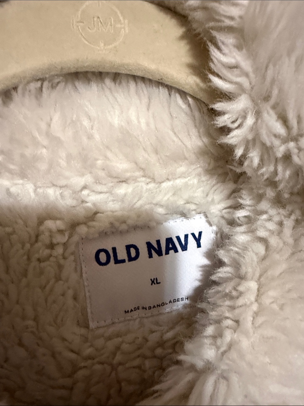 Old Navy Light Blue Denim Sherpa-Lined Jacket - Picture 2 of 13